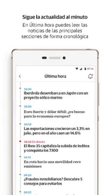 El Diario Montañés android App screenshot 5